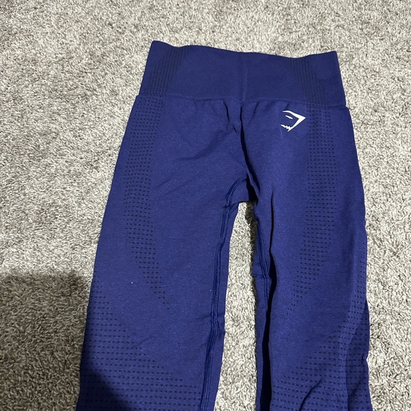 Gymshark Blue Performance Leggings with High Waist - Picture 7 of 8